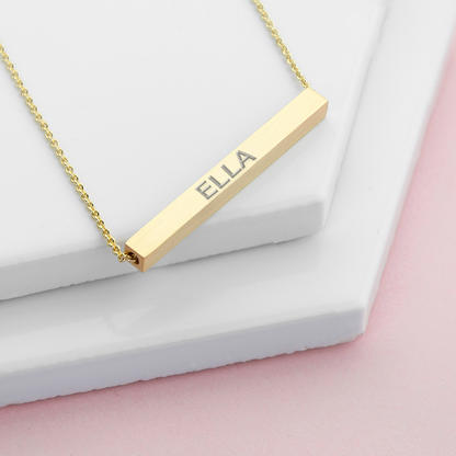 Ella name online necklace