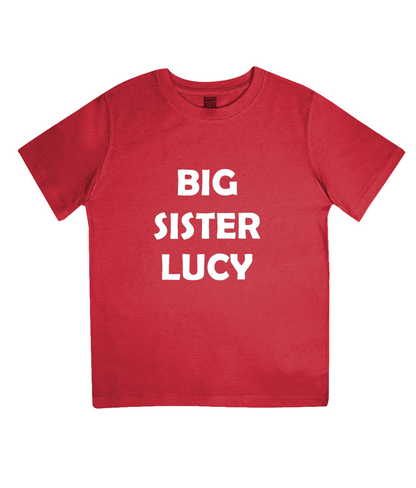 Big Sister Name T-Shirt