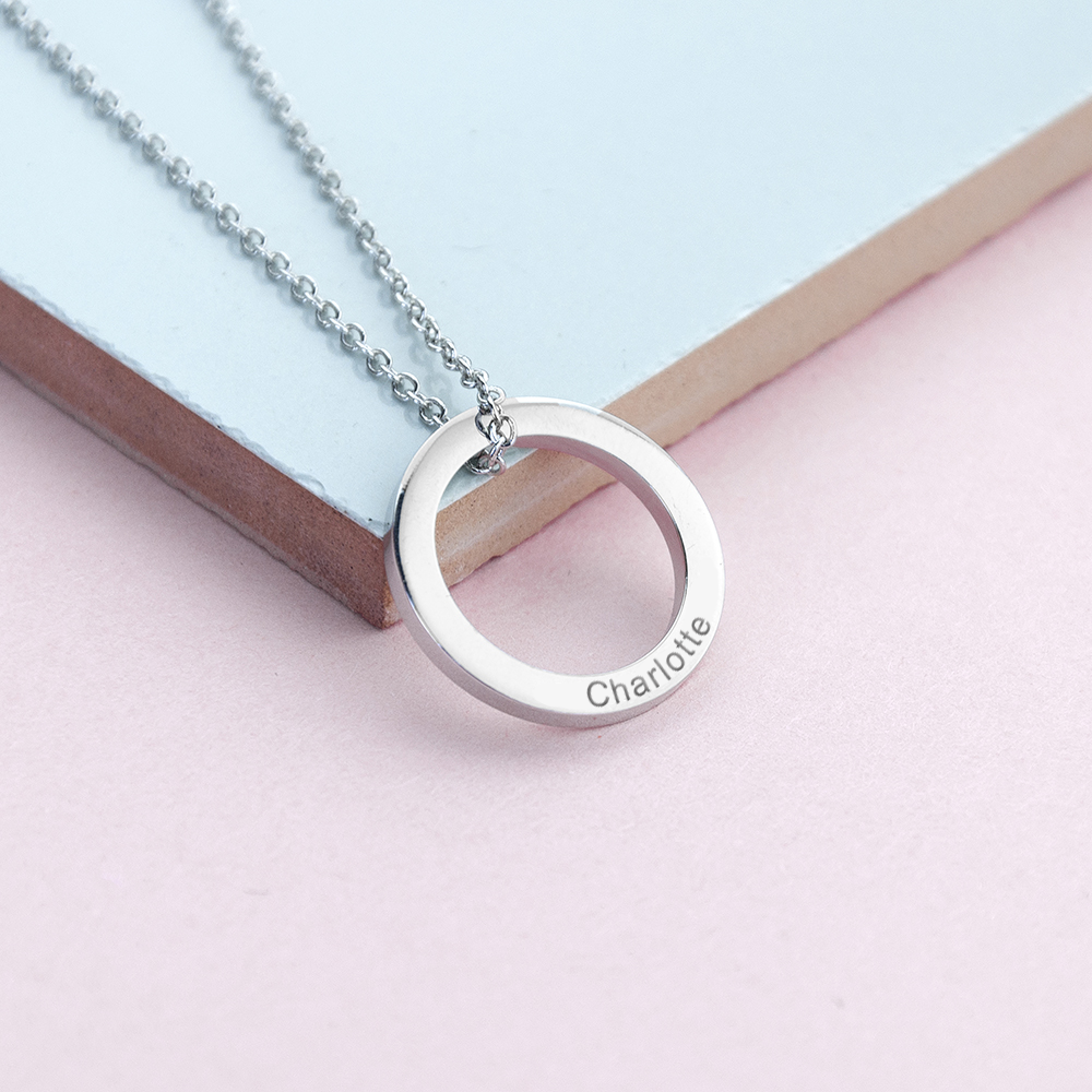 Charlotte Name Necklace Ring Design