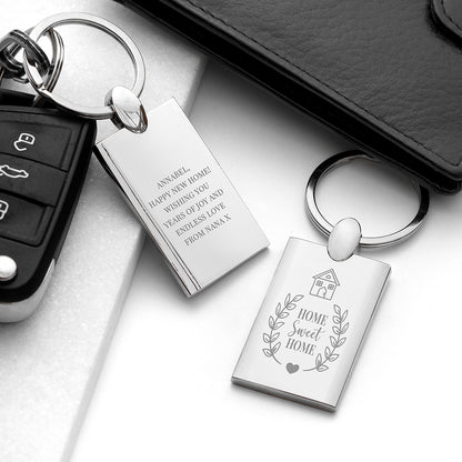 Home Sweet Home Keyring