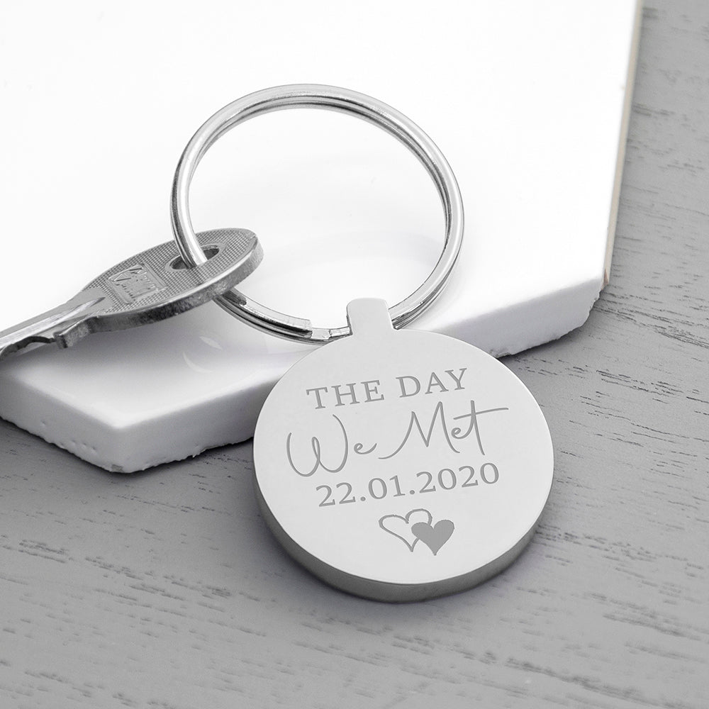 'The Day We Met' Keyring