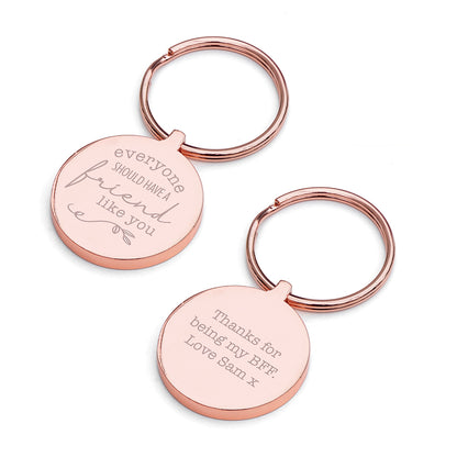 'Wonderful Friend' Keyring