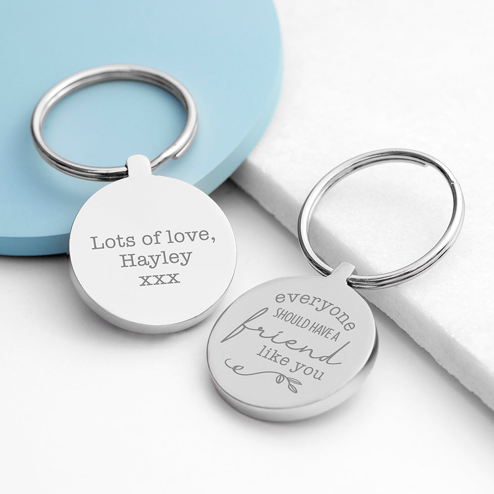 'Wonderful Friend' Keyring