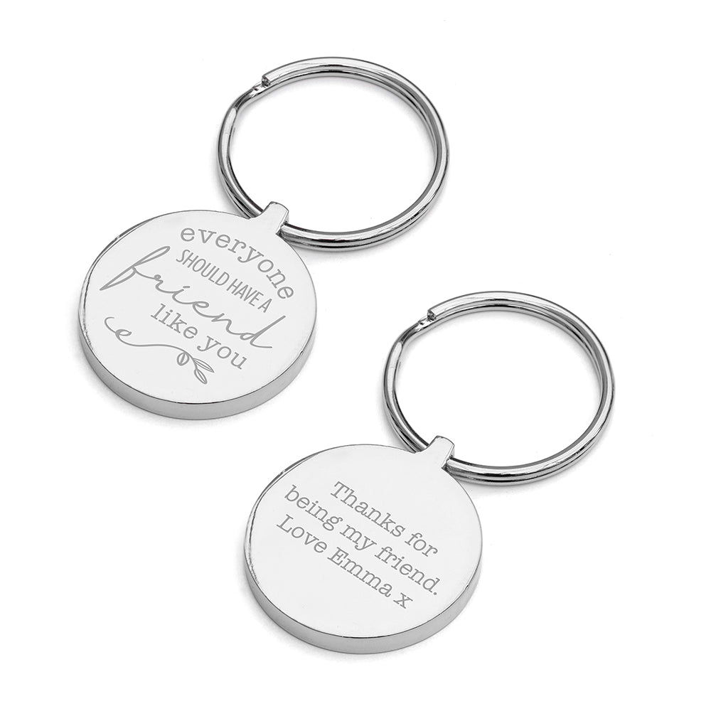 'Wonderful Friend' Keyring