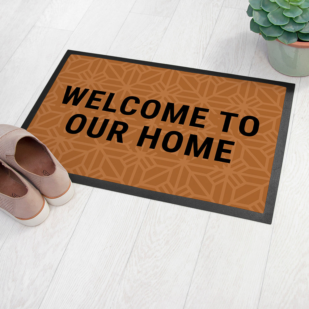 Personalised Geometric Doormat