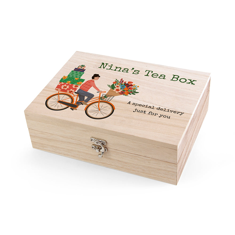 Personalised Special Delivery Tea Box