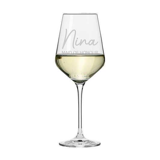 Personalised Elegance Wine Glass