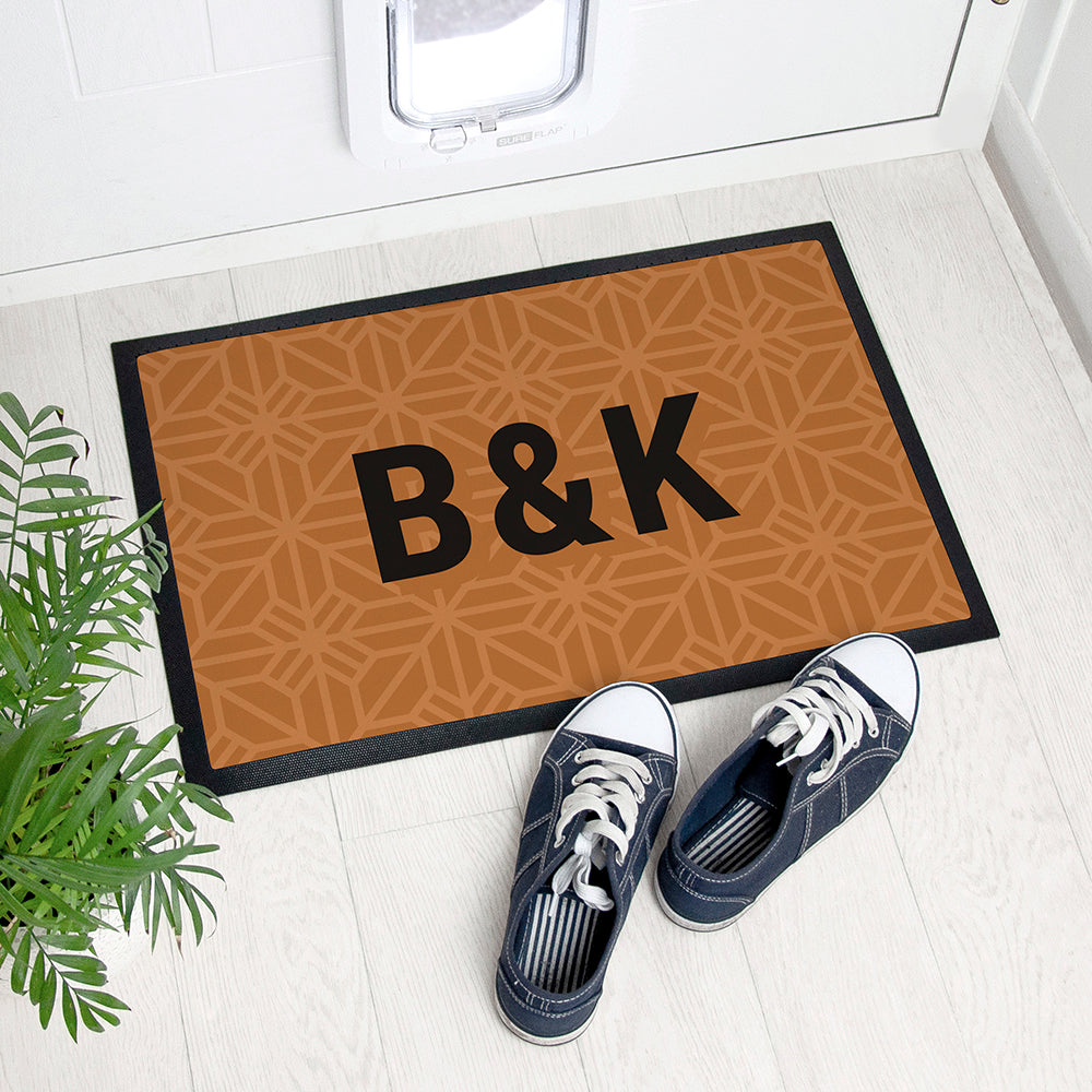 Personalised Geometric Doormat