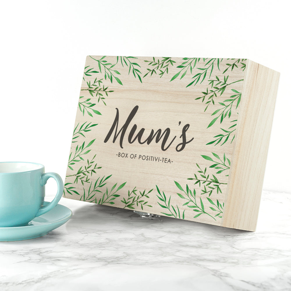 Personalised Positivi-tea Mother's Day Tea Box