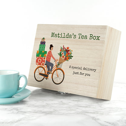 Personalised Special Delivery Tea Box