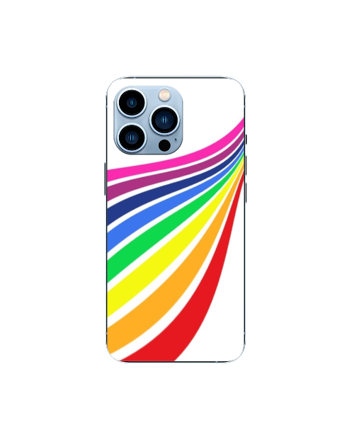Rainbow Swirl Phone case - iPhone