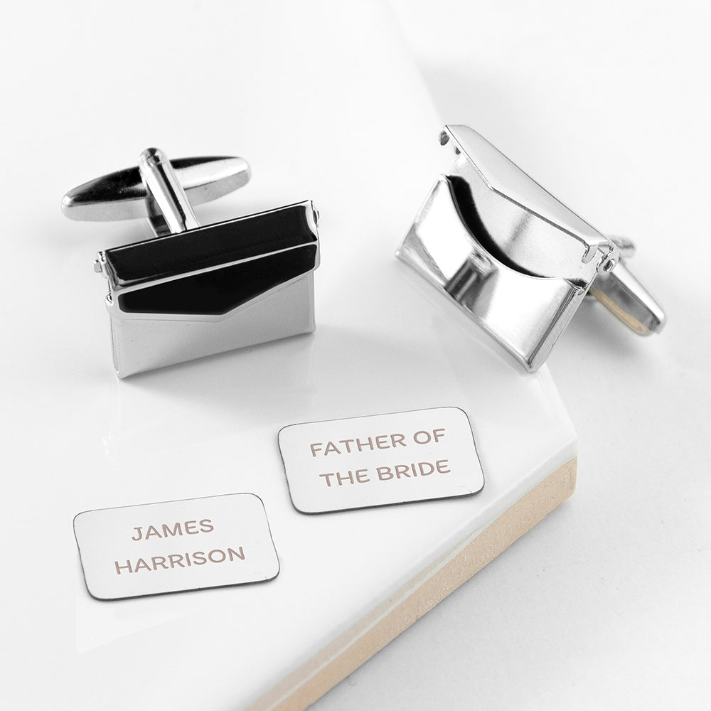 Deluxe Secret Message Cufflinks