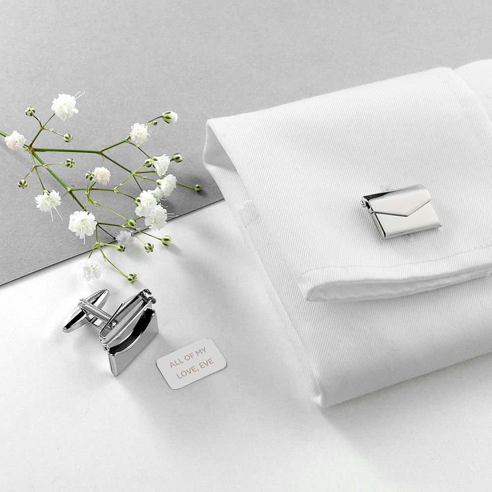 Deluxe Secret Message Cufflinks