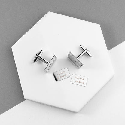 Deluxe Secret Message Cufflinks