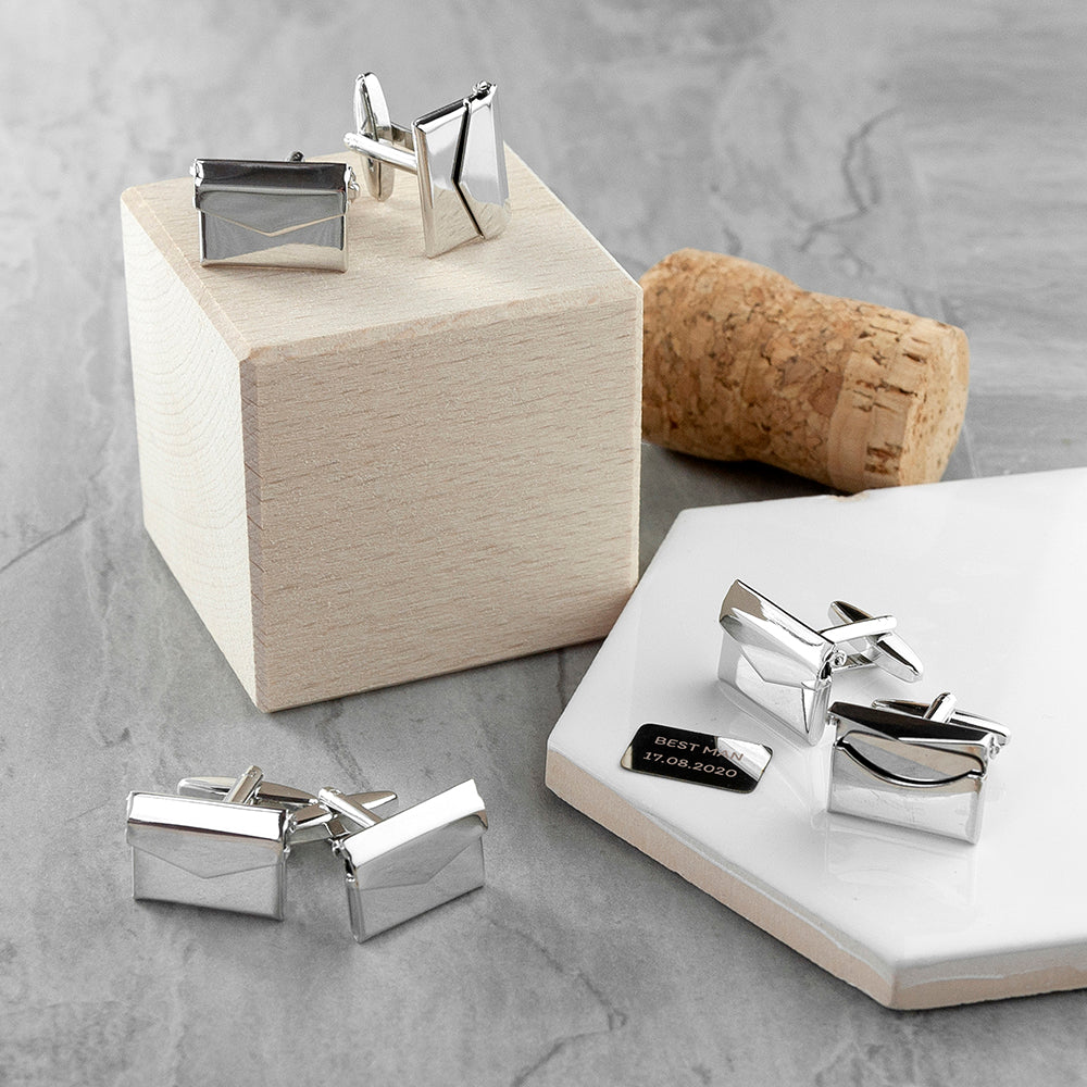 Deluxe Secret Message Cufflinks