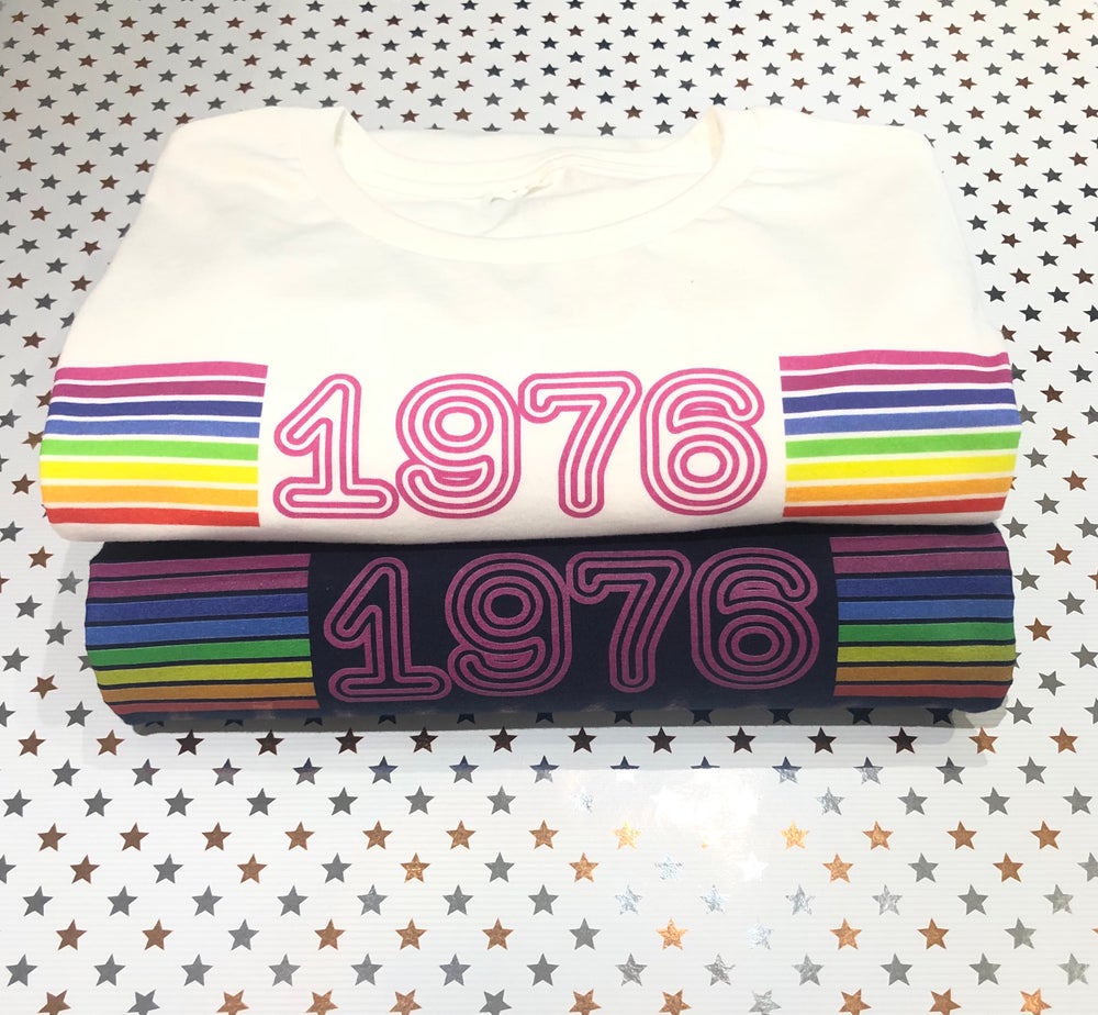 "Rainbow" Personalised Year T-Shirt