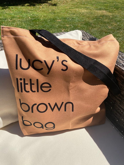 little brown bag purse