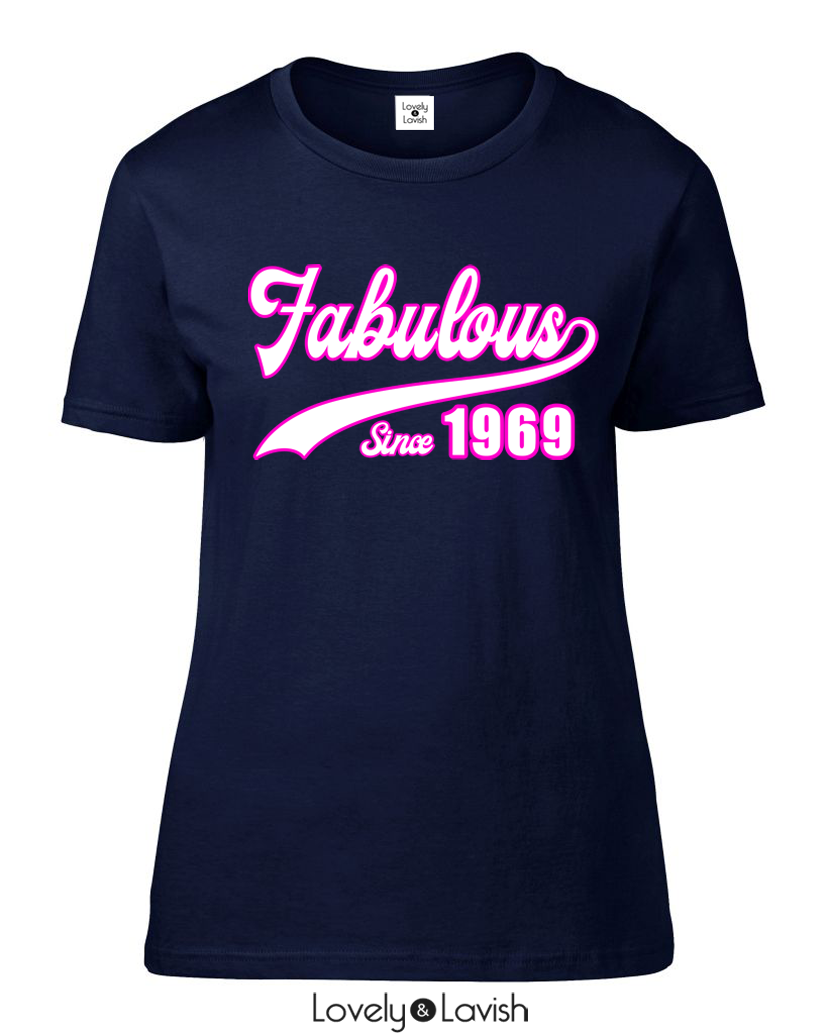Personalised Fabulous Year T-Shirt