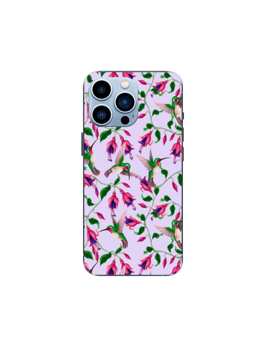 Pink Hummingbird Phone Case - iPhone