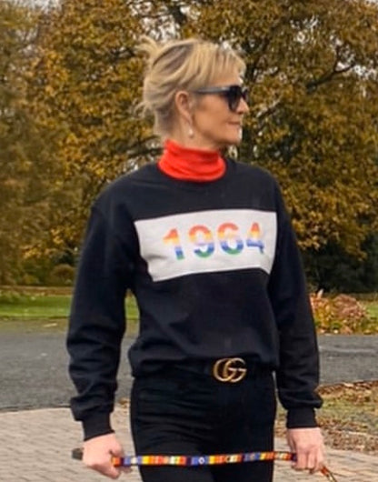 Rainbow Personalised Year Sweater
