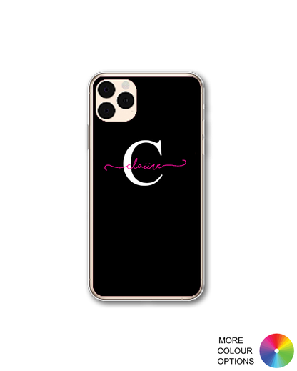 Personalised Big initial Phone Case -  iPhone