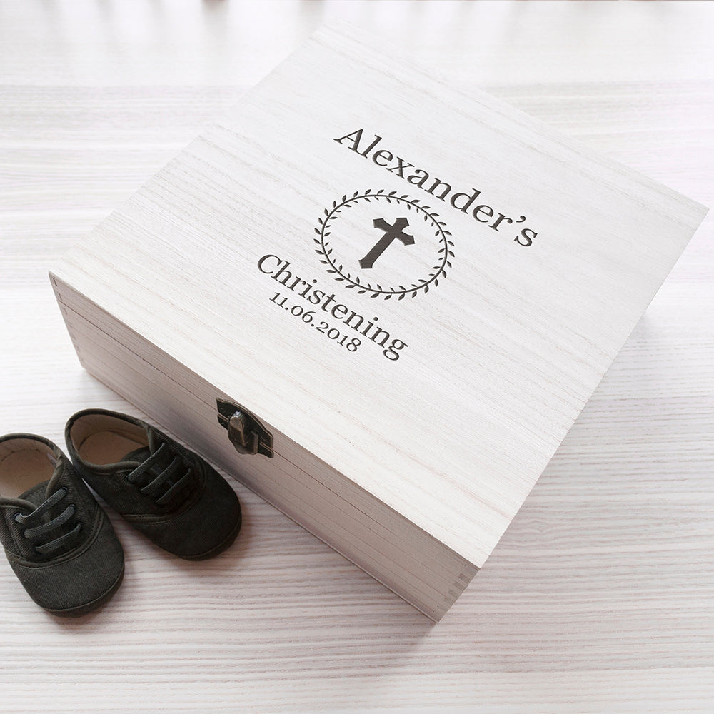 Christening Memory Box