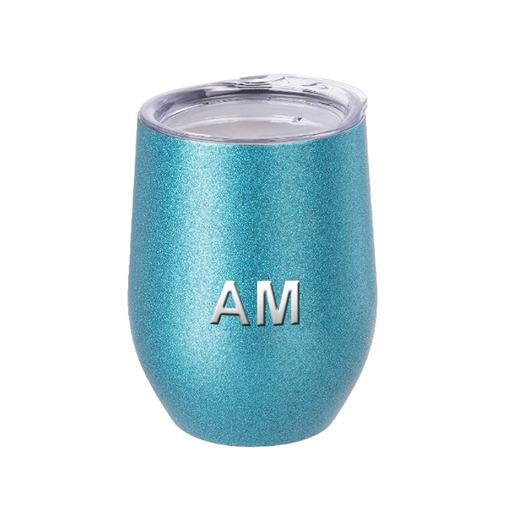 Glitter Stemless Wine Tumbler