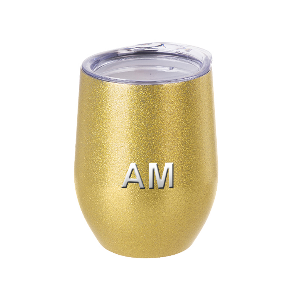 Glitter Stemless Wine Tumbler