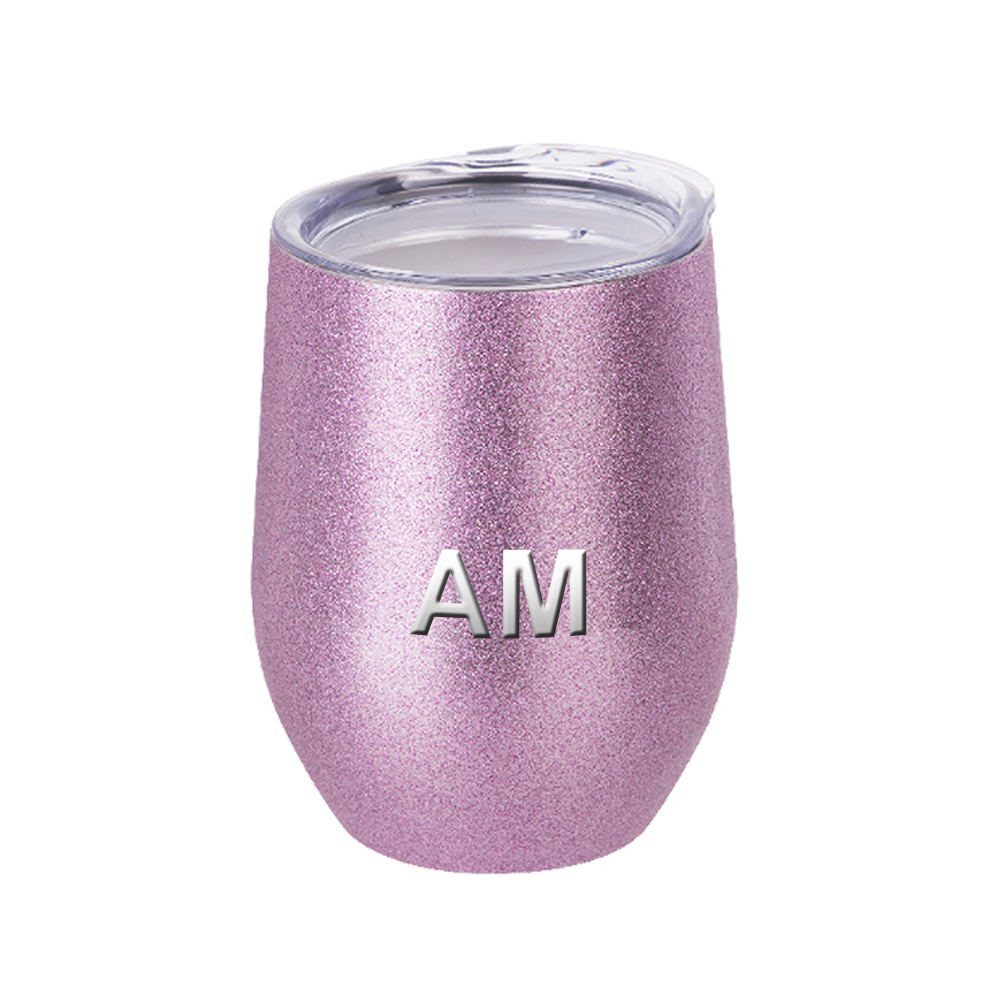 Glitter Stemless Wine Tumbler