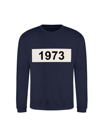 Personalised Year Sweater - Standard Fit