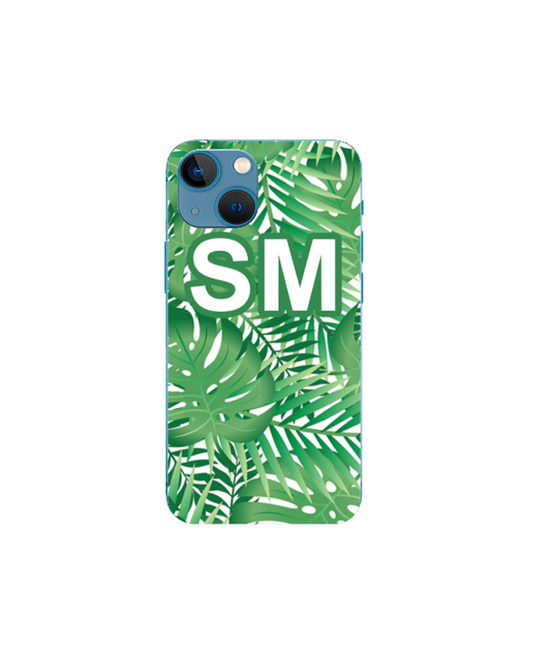 Personalised "Coral Palm" Phone Case - iPhone