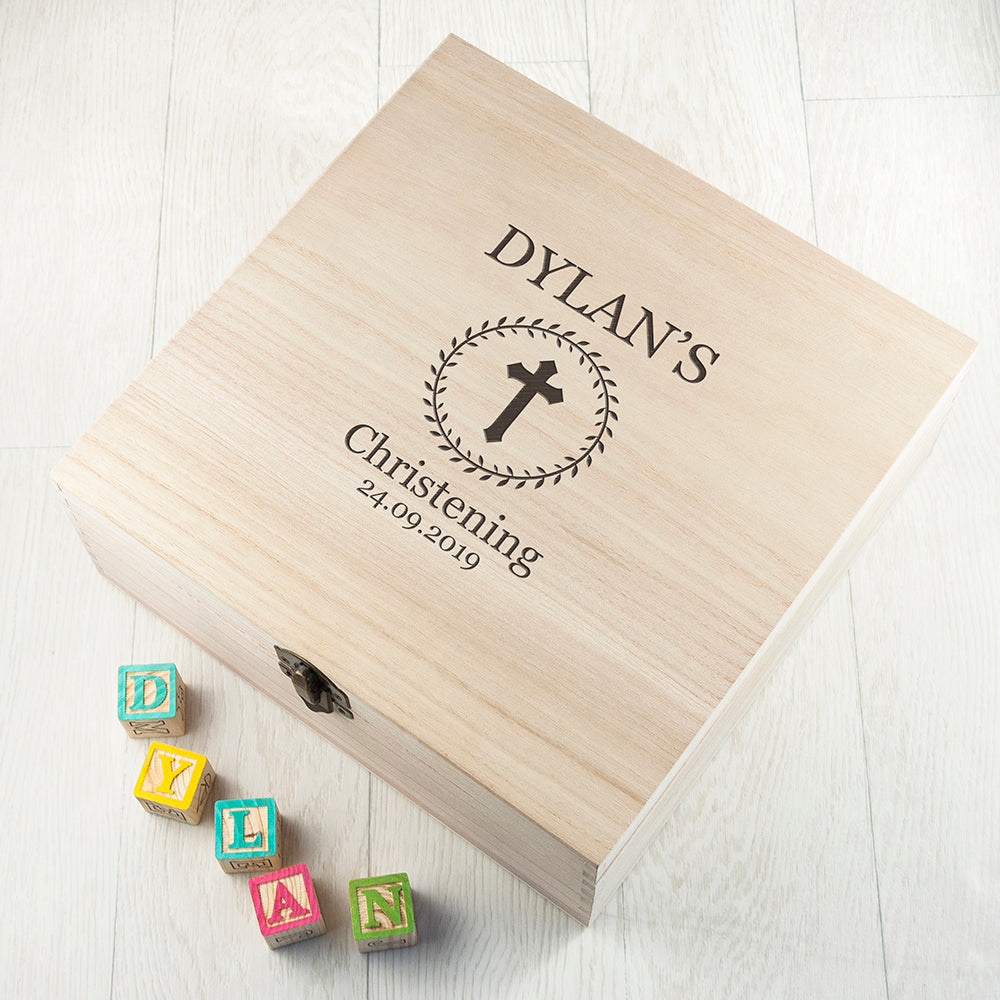 Christening Memory Box