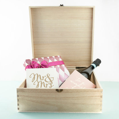 Personalised Elegant Wedding Box