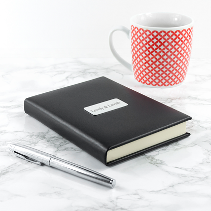 Personalised Leather Notebook