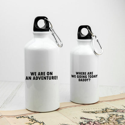 Personalised Daddy & Me Adventure's Together Water Bottles