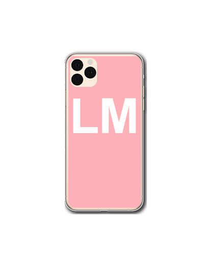 Pink Pastel Personalised Phone Case - iPhone